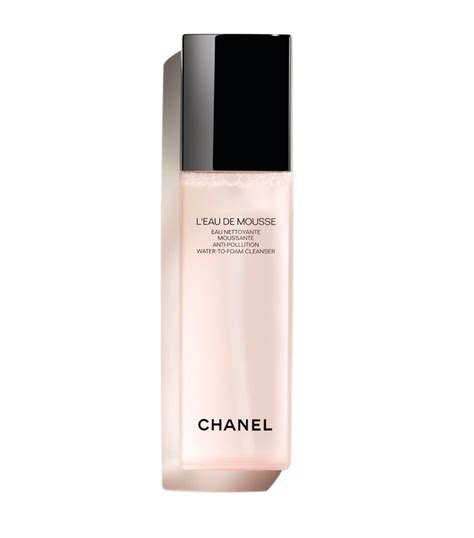 l'eau de mousse chanel|chanel mousse confort cleanser.